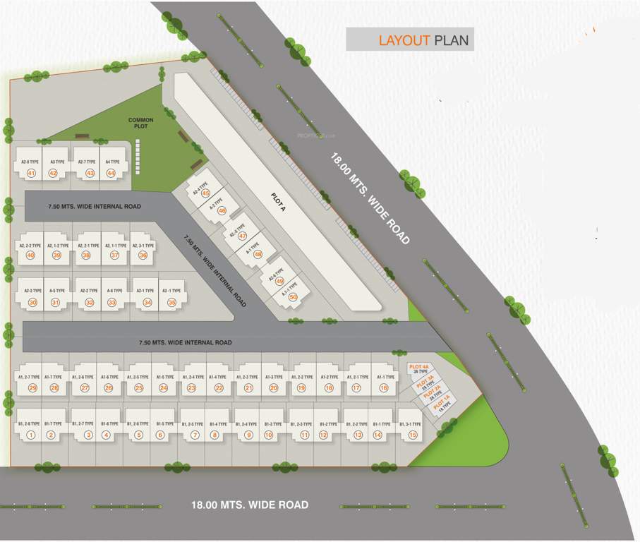  sun glory Layout Plan