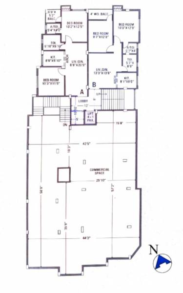  green-valley Green Valley Cluster Plan for 1st Floor