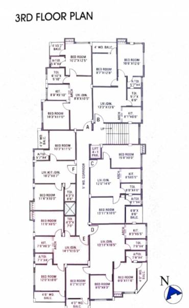  green-valley Green Valley Cluster Plan for 3rd Floor