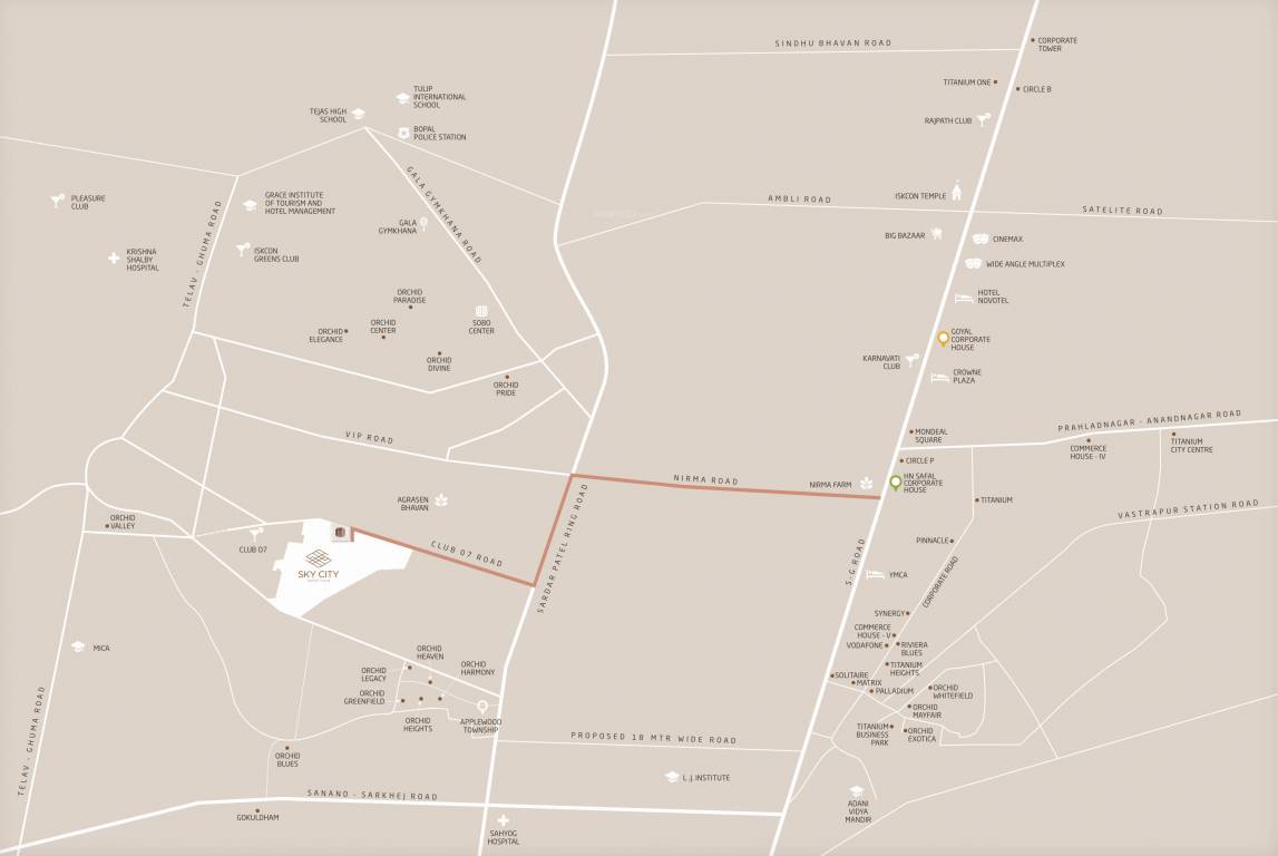  riviera majestica Location Plan