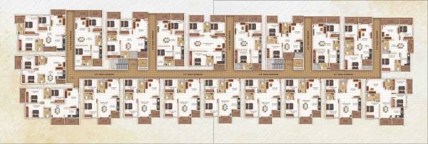  sampada Sampada Cluster Plan from 1st to 5th Floor