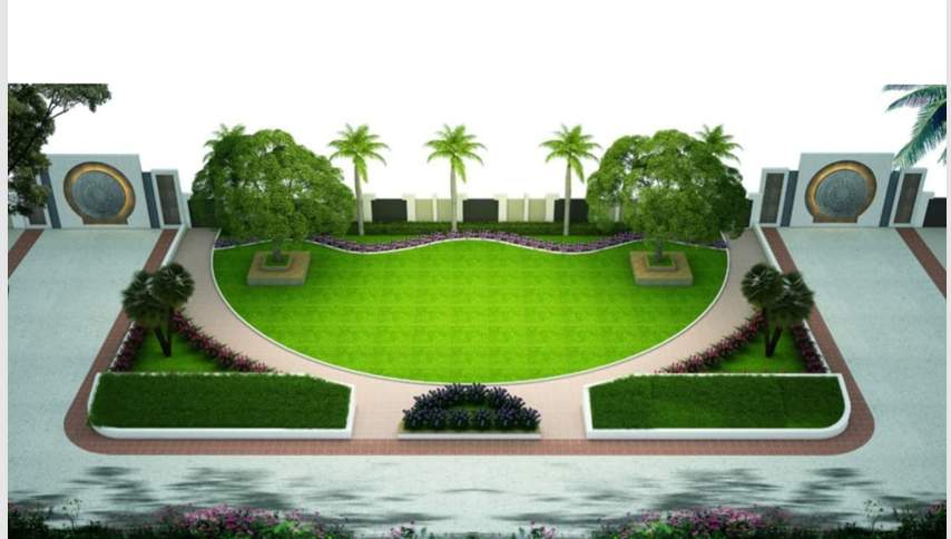 avenue Landscape Garden and Tree Planting