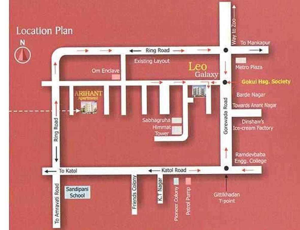  leo galaxy 04 Location Plan