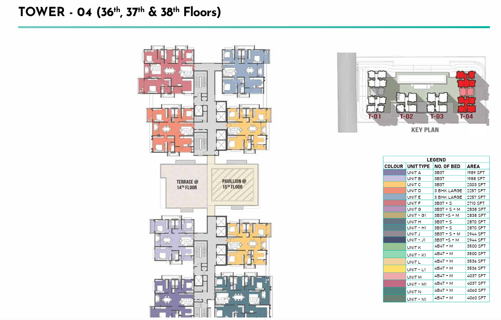  clairemont Tower 1 Cluster Plan