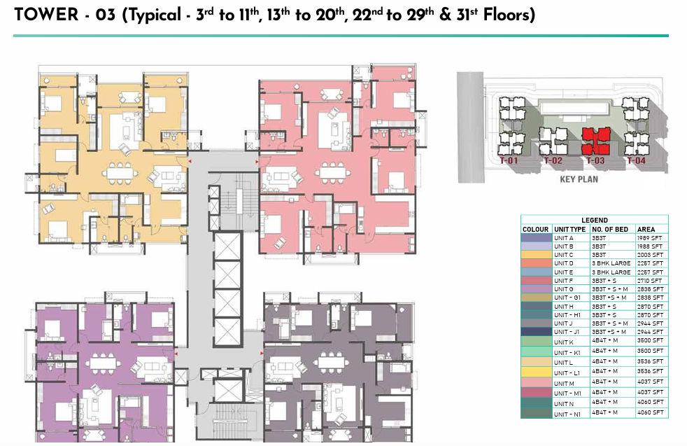  clairemont Tower 2 Cluster Plan