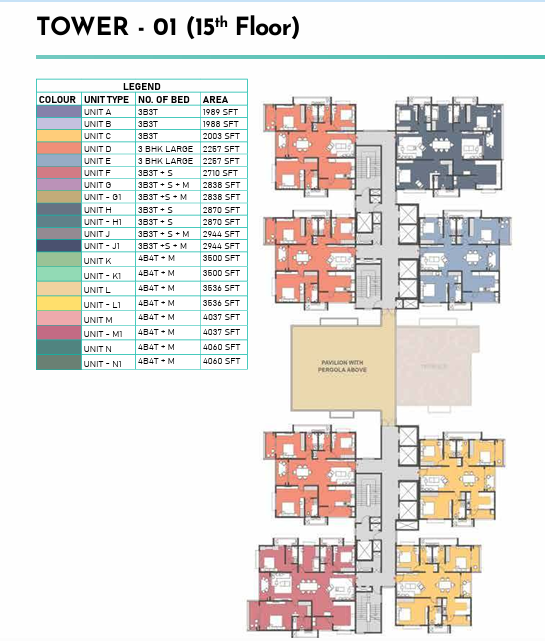  clairemont Tower 4 Cluster Plan