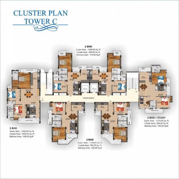  urban-woods-phase-2 Tower D Cluster Plan
