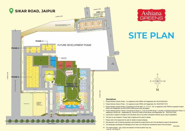  ashiana-greens-phase-4 Layout Plan