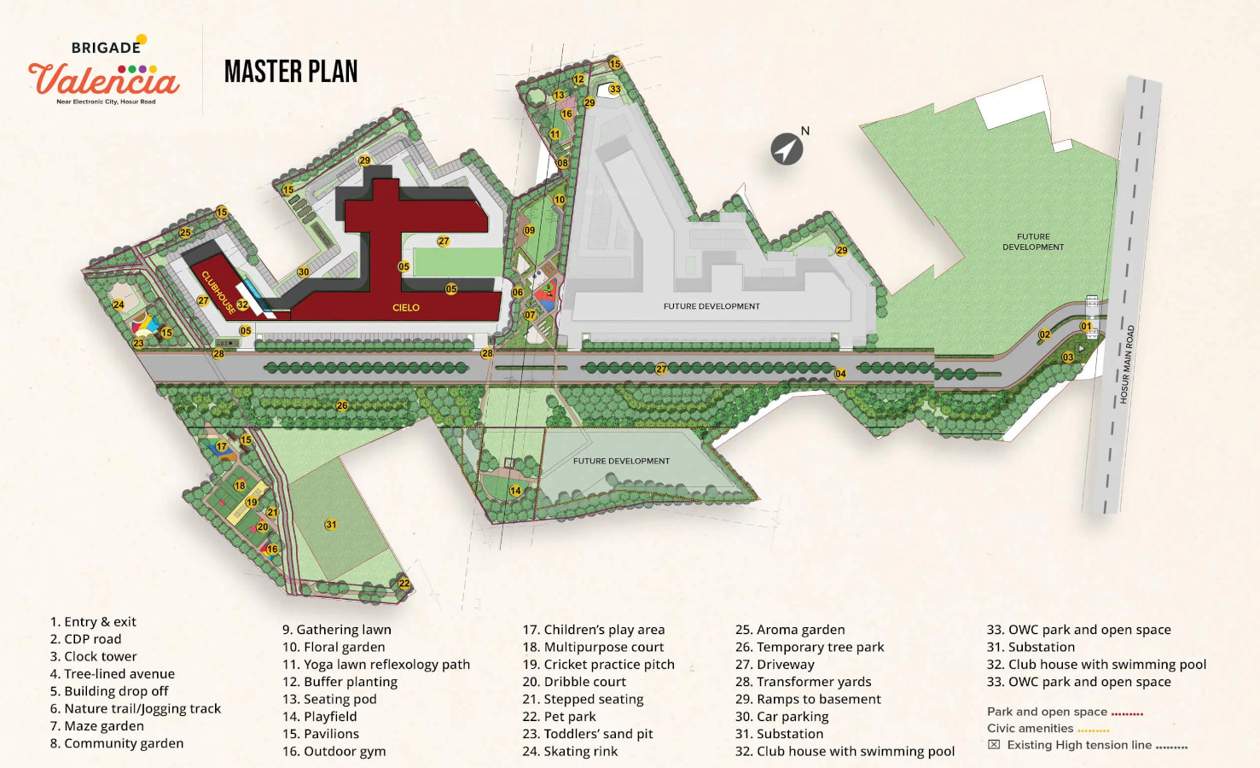  cielo at brigade valencia Master Plan