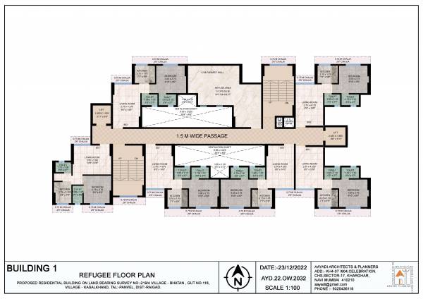  city Building 1 Cluster Plan