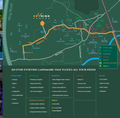 Location Plan skyhigh-towers-d3 Location Plan