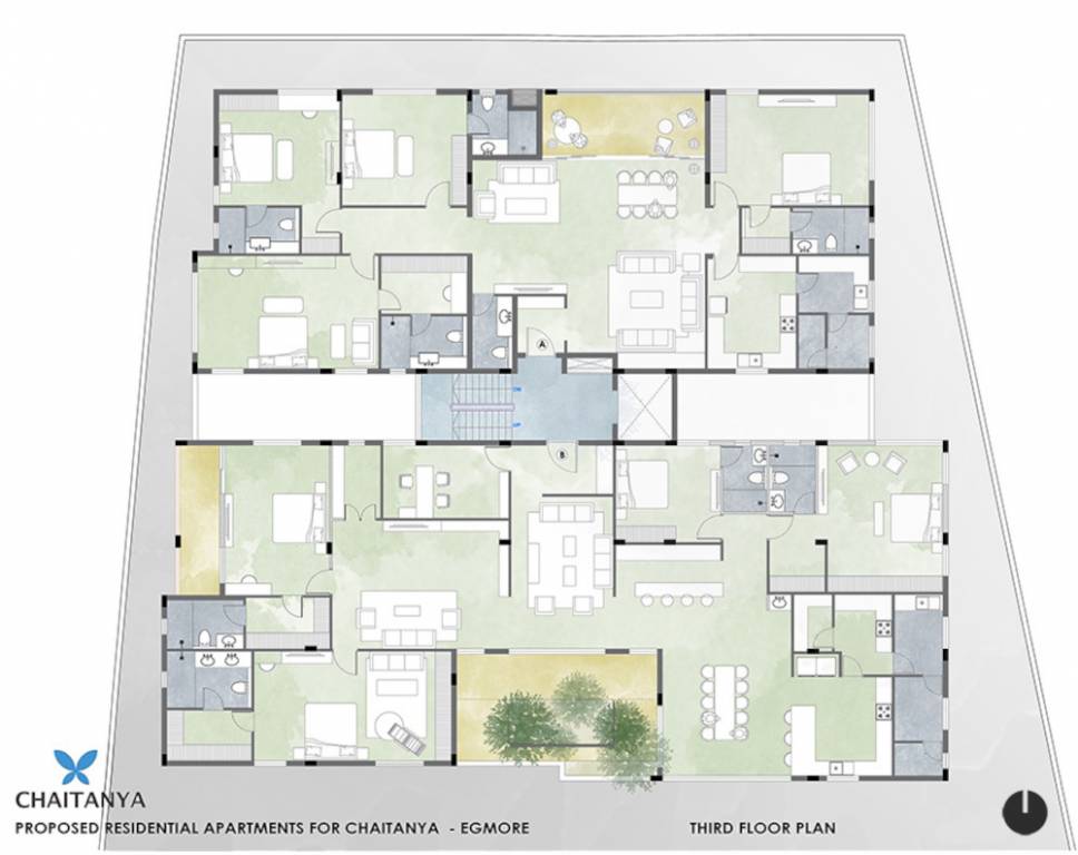  camden Camden Cluster Plan for 3rd Floor