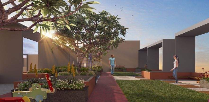  om mangalam disha Terrace Garden