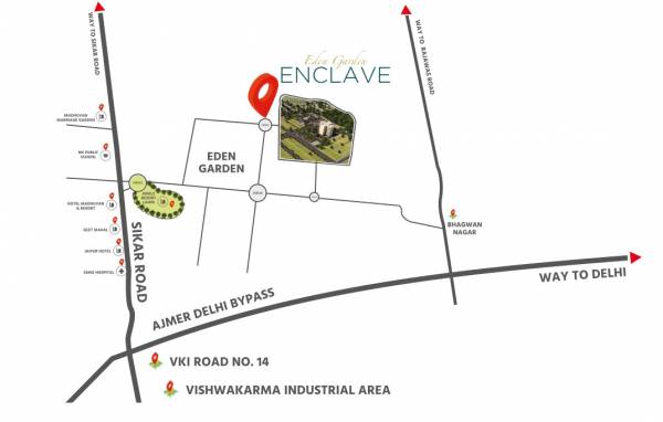  eden-garden-ii Location Plan