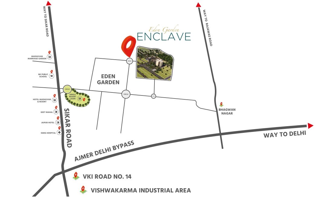  eden garden ii Location Plan
