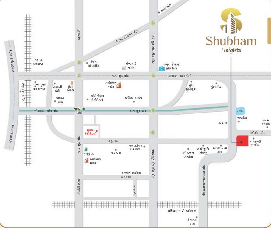  heights Location Plan