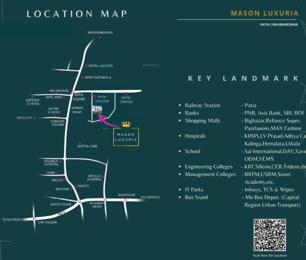  luxuria Location Plan