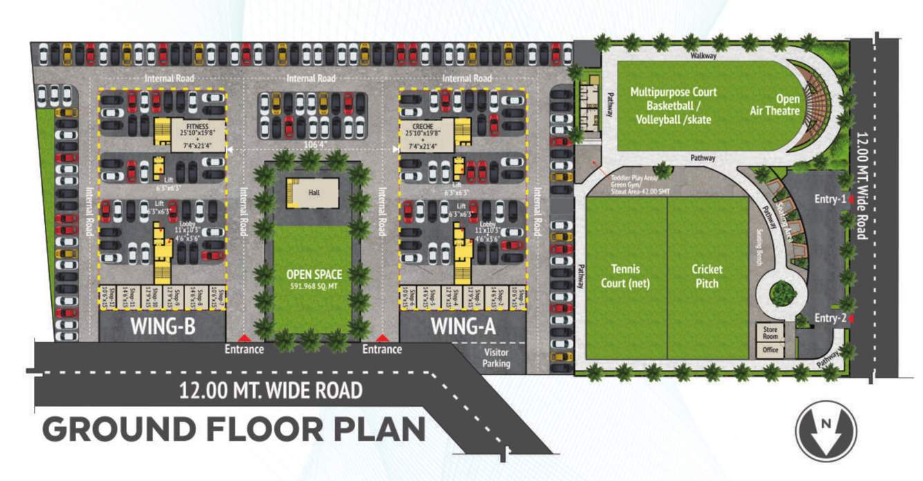  golden vista Golden Vista Cluster Plan