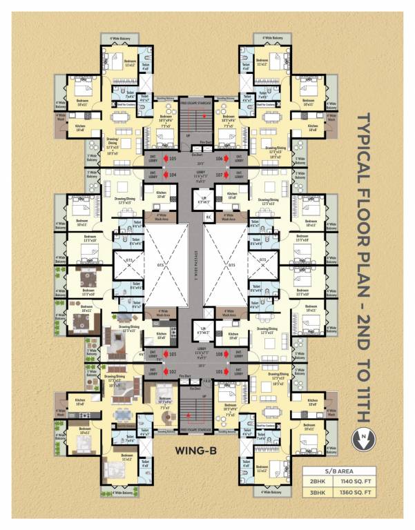  vista Golden Vista Cluster Plan