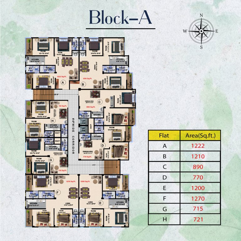  20 swapnaloy Block A Cluster Plan