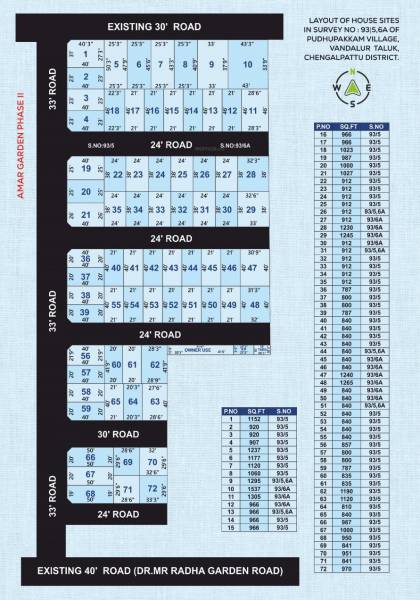  amar-garden Layout Plan