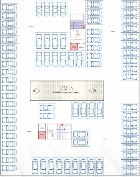  peak-living A, B Lower Basement Cluster Plan