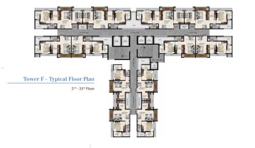 La Vista Cluster Plan skky-city-la-vista La Vista Cluster Plan