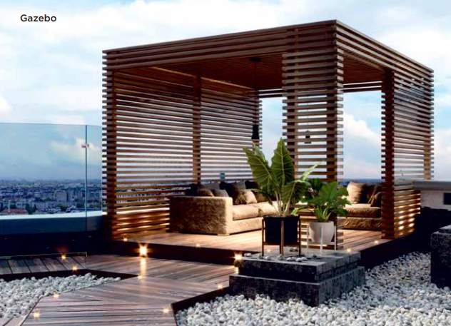 skky city la vista Gazebo