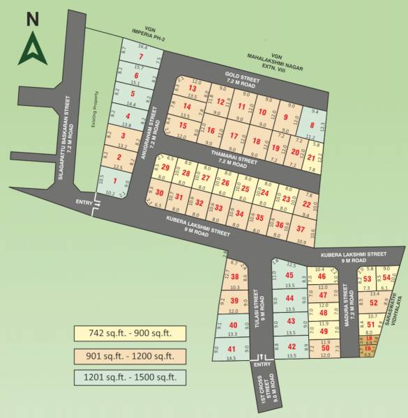  mahalakshmi-nagar-phase-xiv Layout Plan