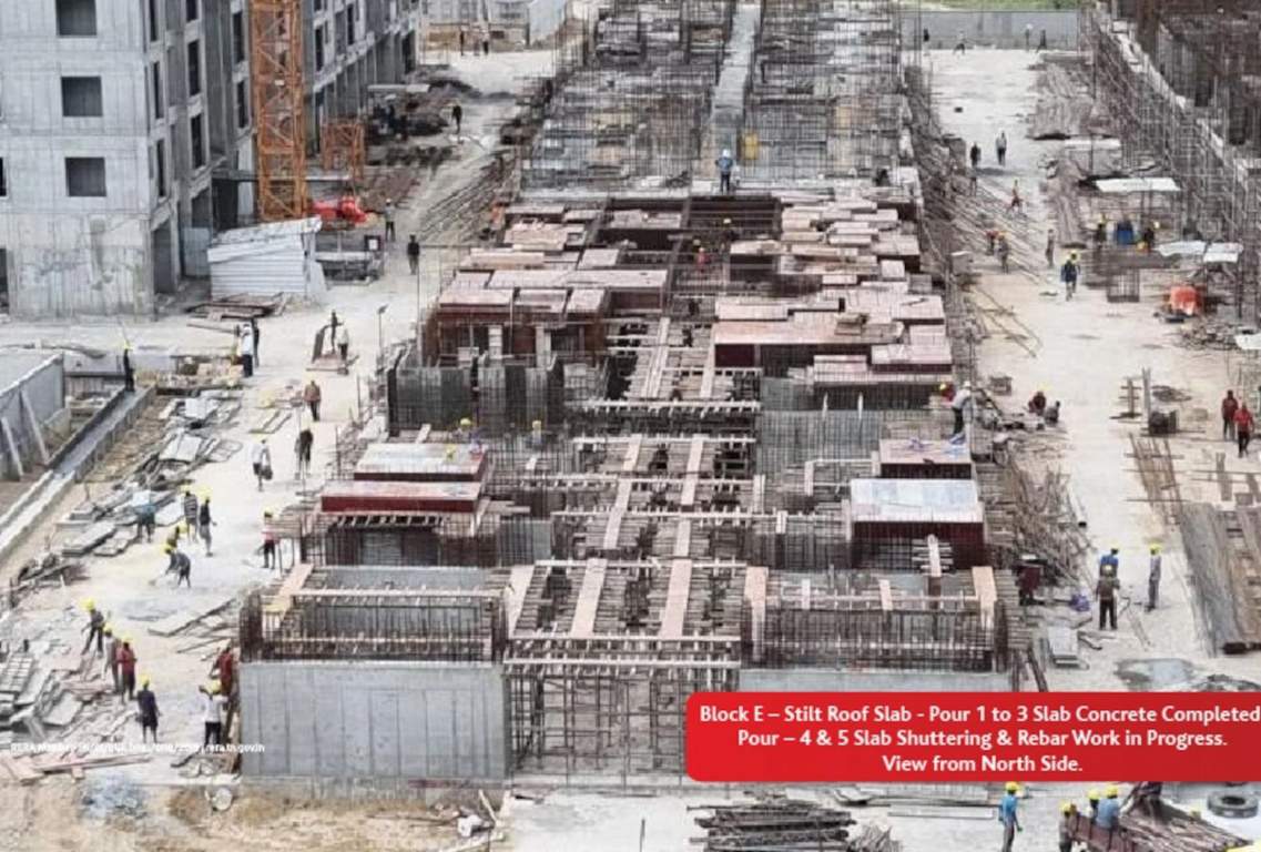  the world of joy E Construction Status July 25