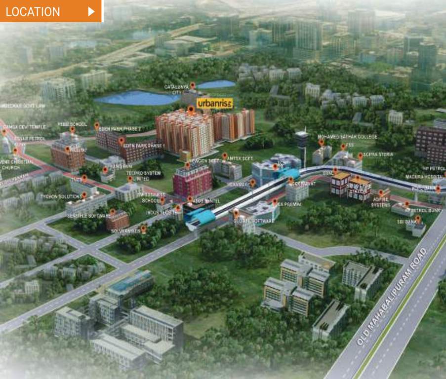  the world of joy Location Plan