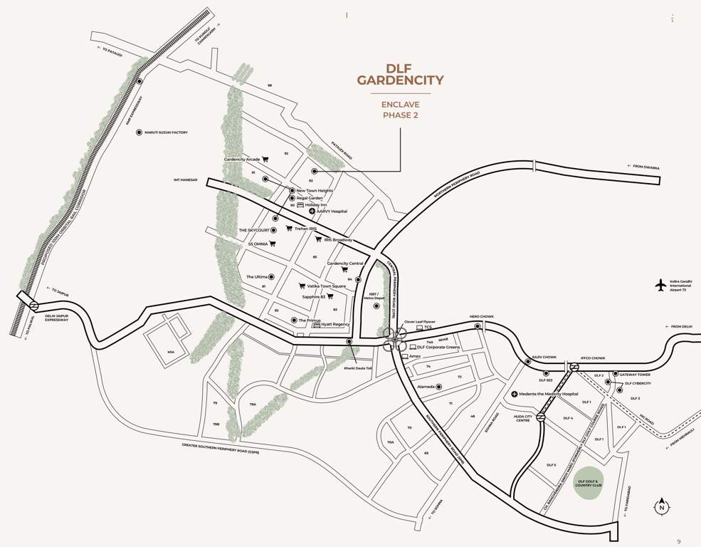 gardencity enclave phase 2 Location Plan