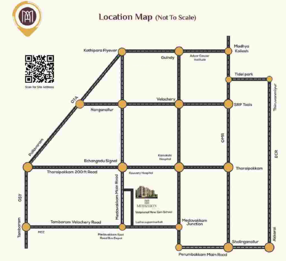  medallion Location Plan