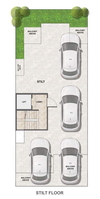  global park i phase ii Signature Global Park I Phase II Cluster Plan For Ground Floor