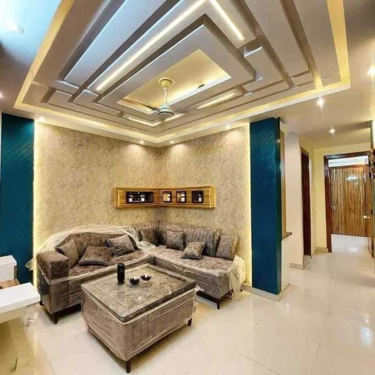  the ghar by g3 buildtech dwarka mor Living Area