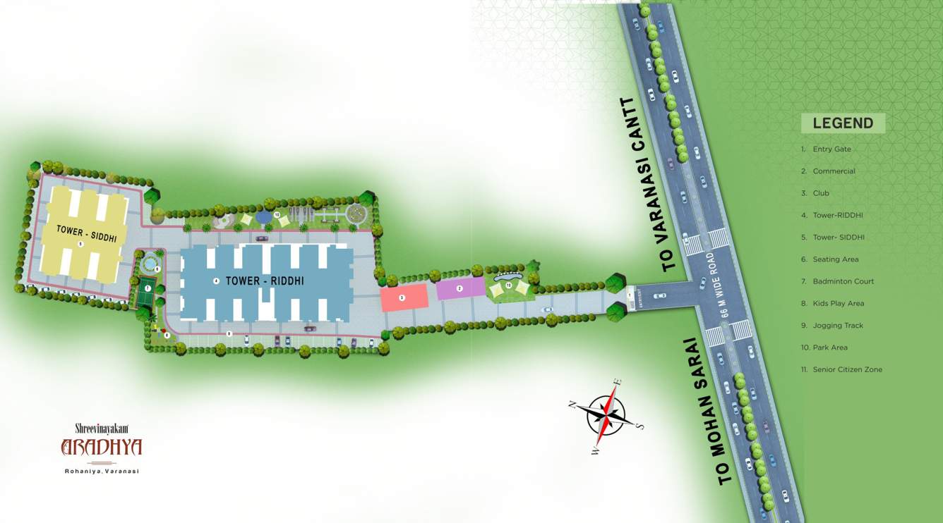  shreevinayakam aradhya Layout Plan