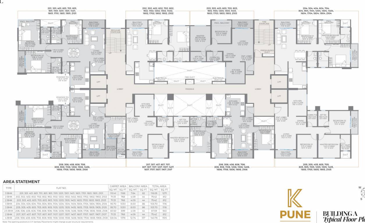  k pune A Typical Cluster Plan
