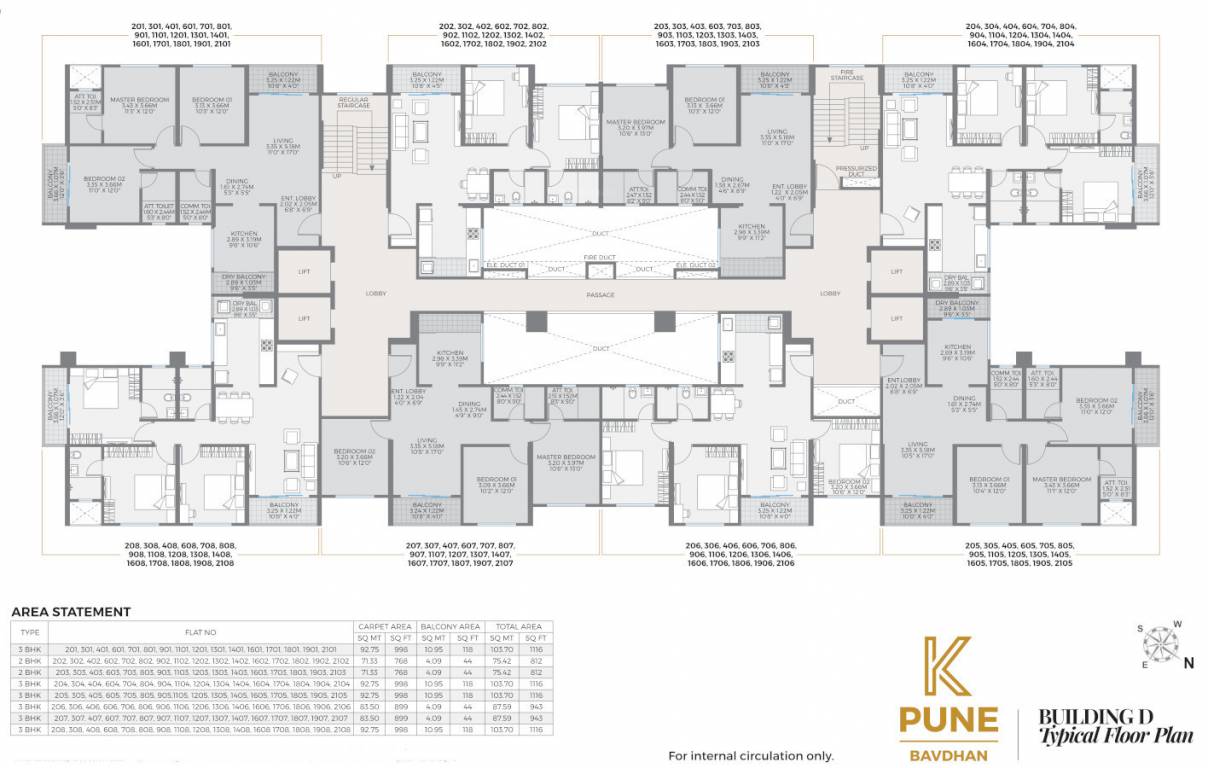  k pune D Typical Cluster Plan