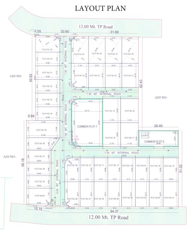  brij vatika Layout Plan