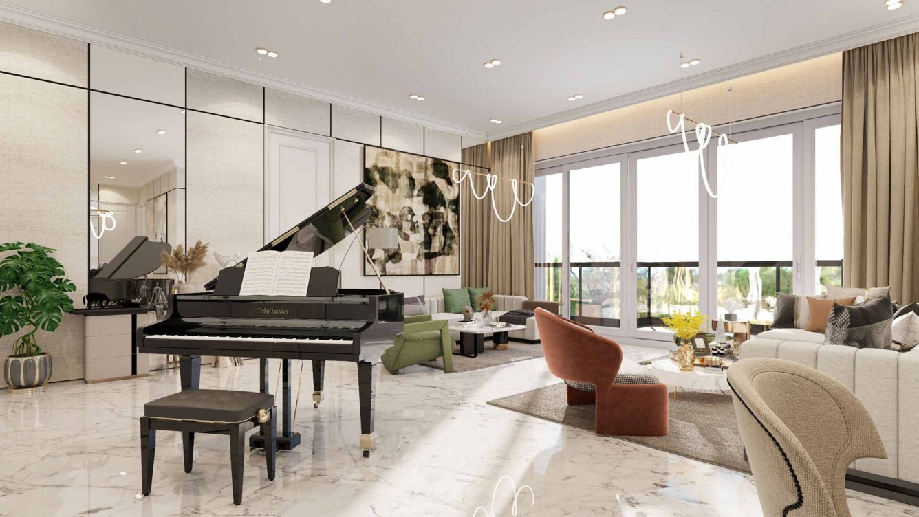  the aspen Living Area