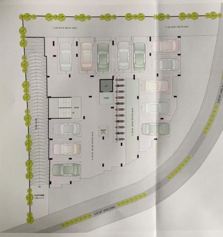 chirag apartment Chirag Apartment Ground Cluster Plan