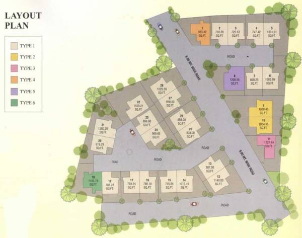  venice-bunglows- Layout Plan