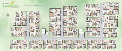  serenity-gardens Serenity Gardens Cluster Plan for ground Floor