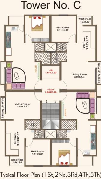 C Typical Cluster Plan darshan-residency C Typical Cluster Plan