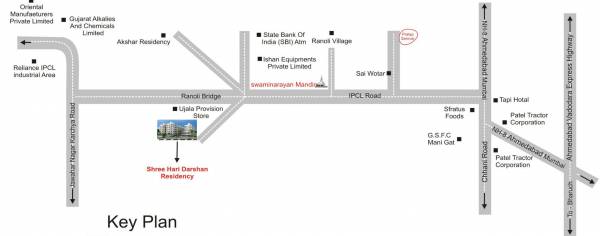 Location Plan darshan-residency Location Plan