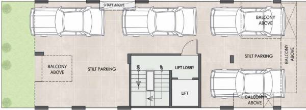  city-92-phase-2 Block A Cluster Plan For Ground Floor