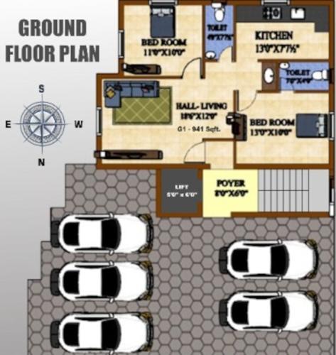  greed-wood Greed Wood Cluster Plan for ground Floor