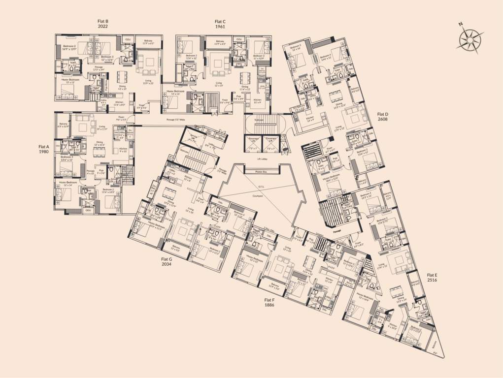  parkhouse mews Parkhouse Mews Cluster Plan