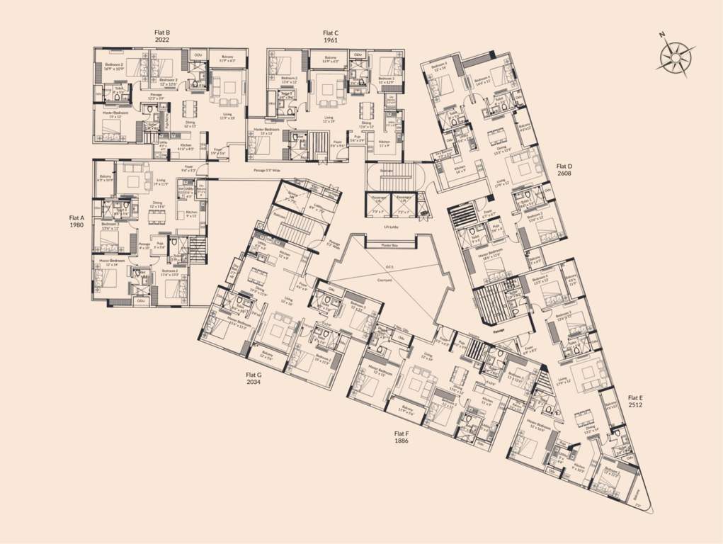  parkhouse mews Parkhouse Mews Cluster Plan