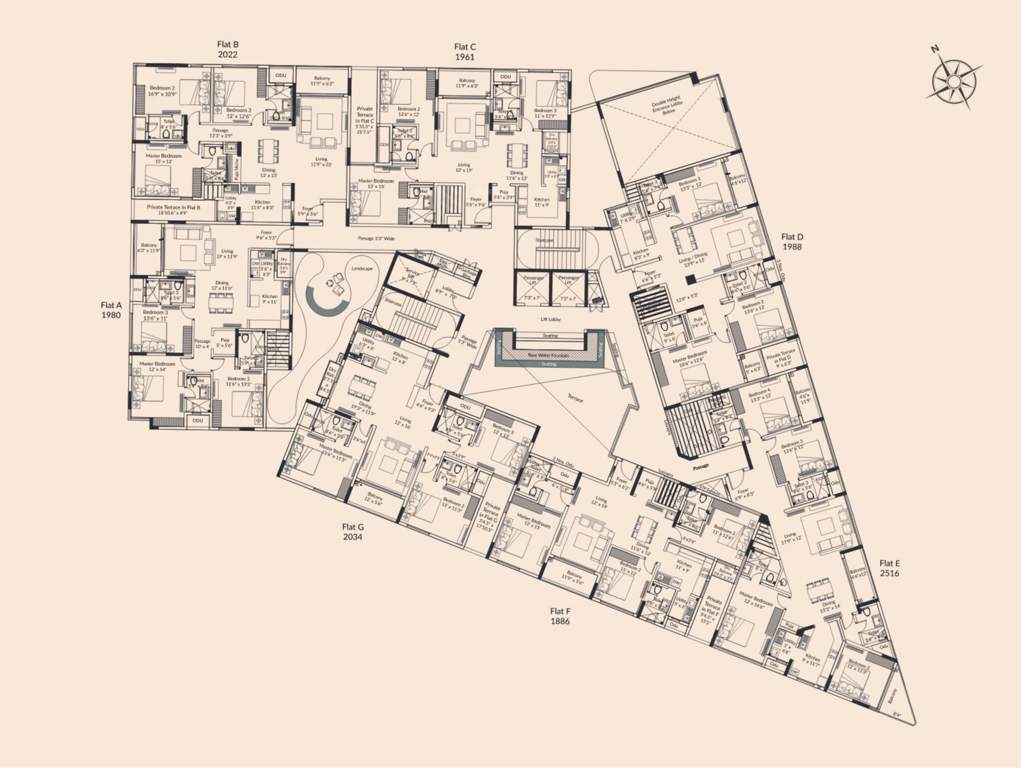  parkhouse mews Parkhouse Mews Cluster Plan